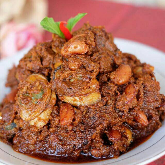 Jual Rendang Lokan 250 Gr Uni Lili Asli Padang Khas Minang Shopee