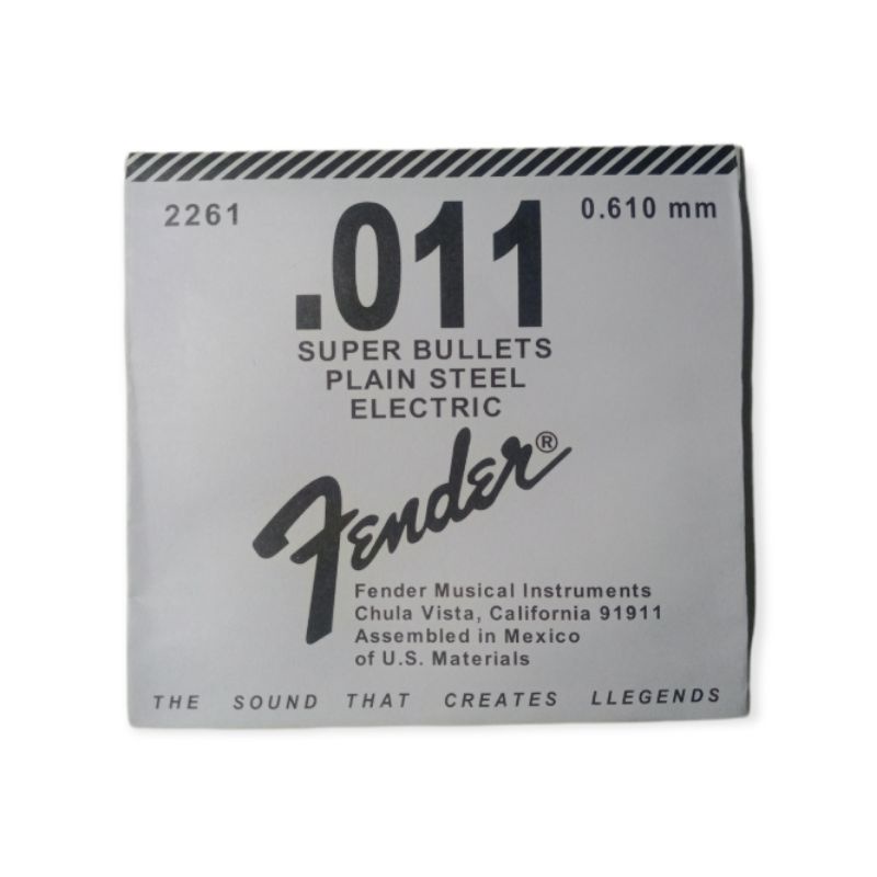 senar gitar fender lusinan 011 ( No.2 )