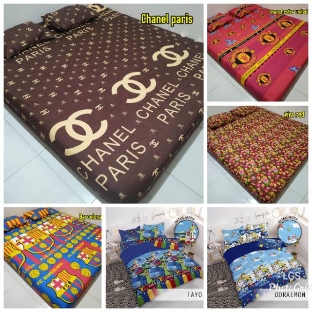 Paket sprei murah 180x200!! Isi 13pcs sprei homemade