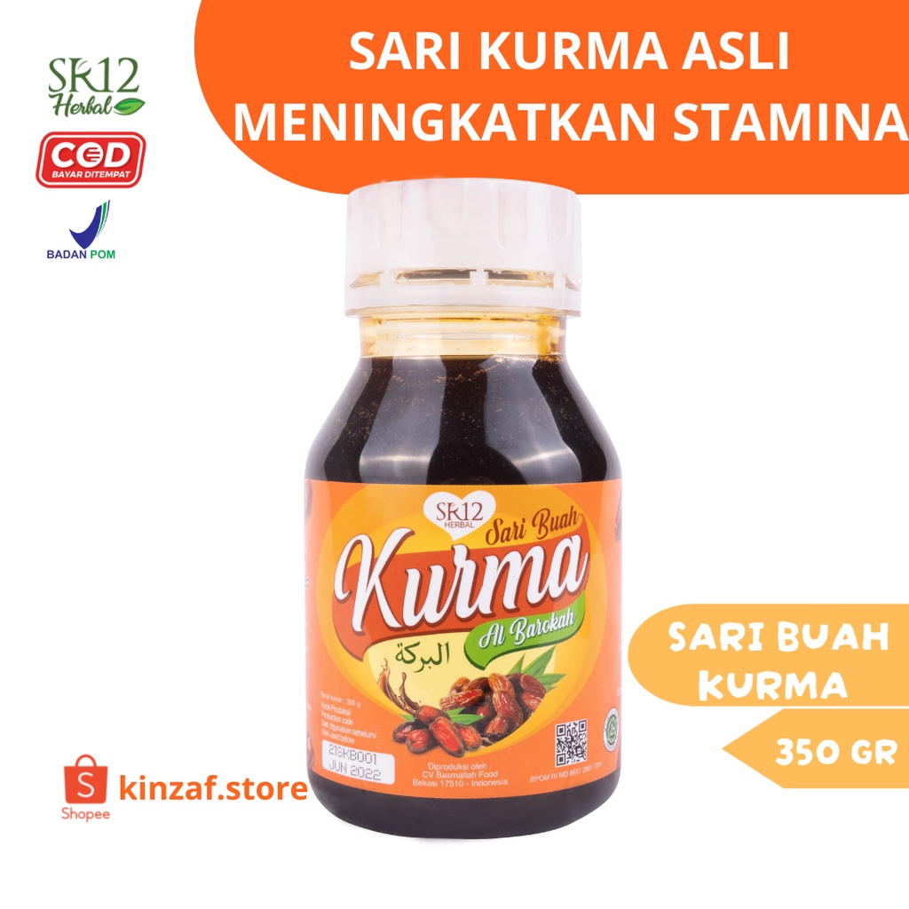 

Sari Buah Kurma Asli SR12 Meningkatkan Imunitas Daya Tahan Tubuh Halal Sehat Menyehatkan Herbal Alami Original sudah BPOM