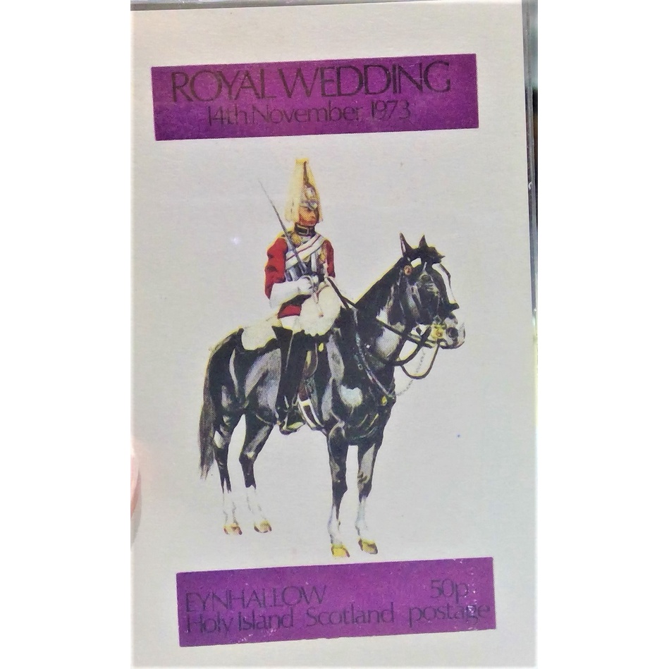 

Royal Wedding Scotland Imperfect Perangko Tahun 1973