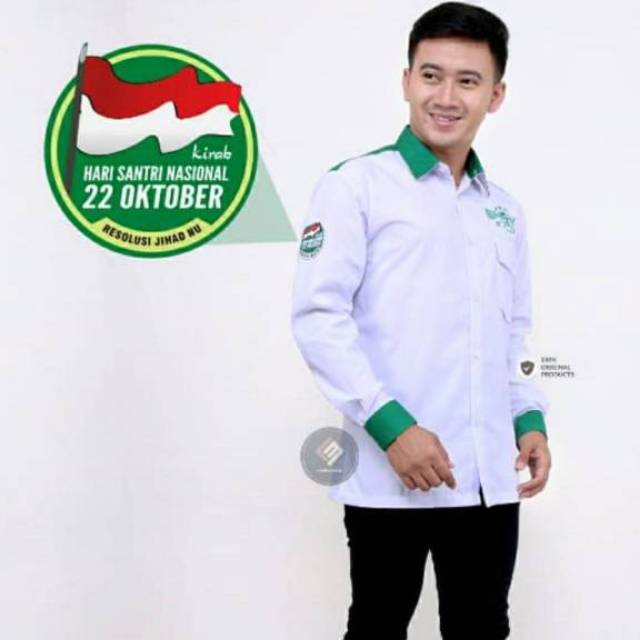 Kemeja Koko Hari Santri Nasional || Baju Seragam Santri || pekalongan kota santri