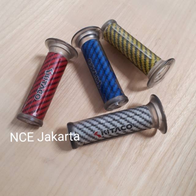 HAND GRIP KARET STANG MOTIF CARBON