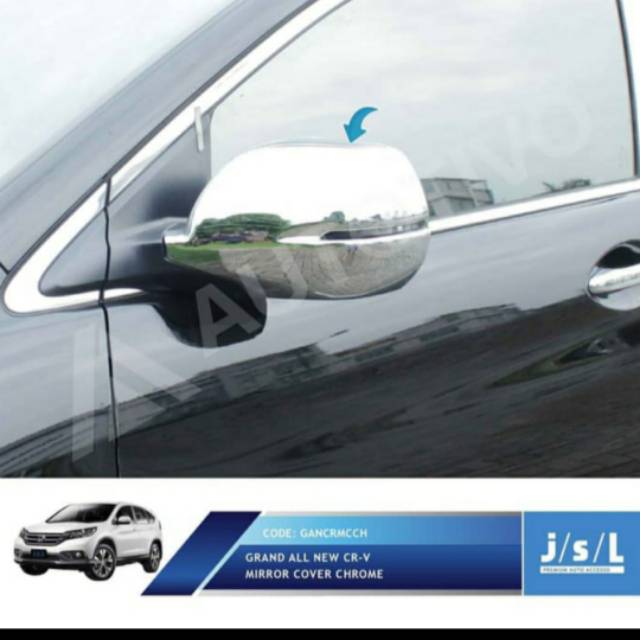 Cover spion Grand CRV/ mirror cover chrome jsl