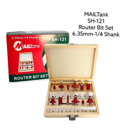 MESIN PROFIL MAILTANK SH 134 + MATA PROFIL / MATA ROUTER MAILTANK SH 121( PAKET MURAH DAPAT 2pcs)