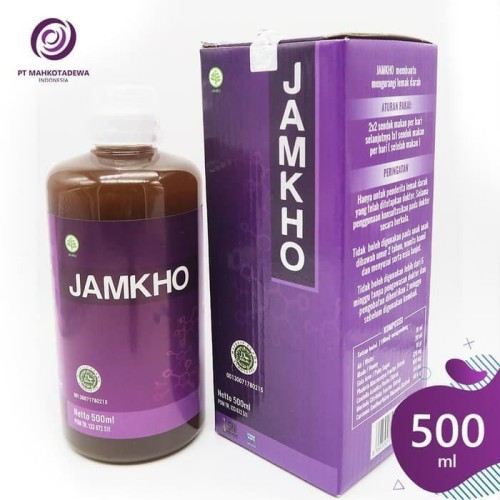 Jamkho 500 ml Jamu Kolesterol 100% Original Minuman Herbal Menurunkan Kolesterol