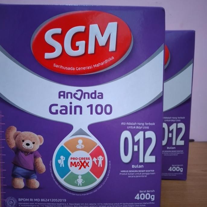 (COD) Sgm Gain 74 / ananda gain100 400 gram (COD)