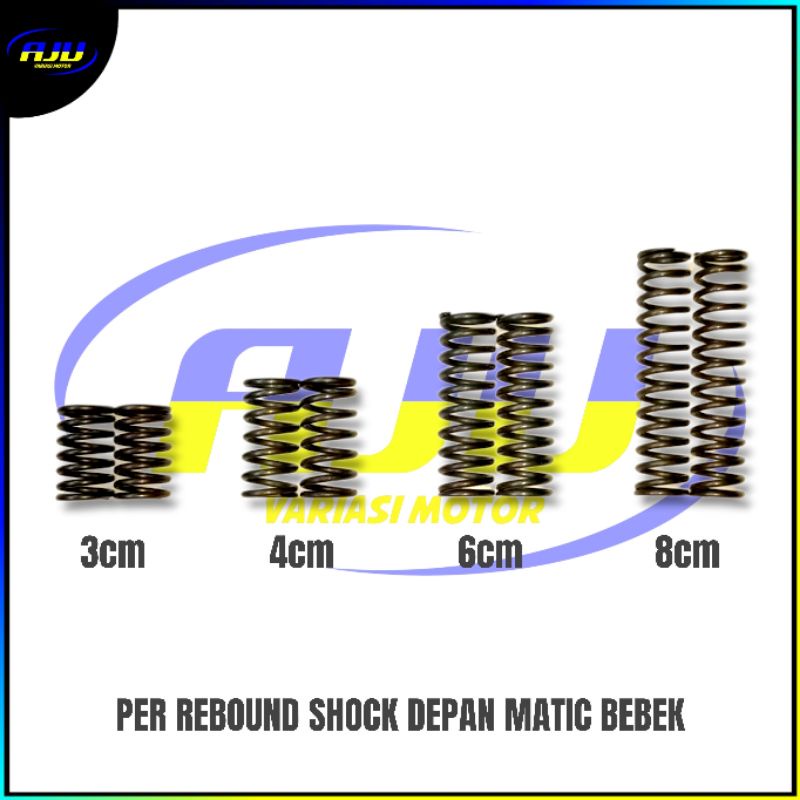 Per suling shock depan Per balik reborn sulingan shock depan motor Honda matic bebek