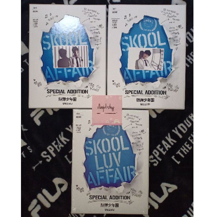 BTS ALBUM SKOOL LUV AFFAIR SPECIAL ADDITION SLA SA FULLSET SEALED OFFICIAL JIN JIMIN SUGA YOONGI PC