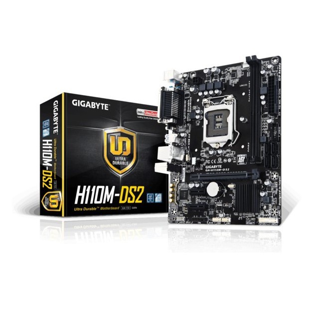 Motherboard Gigabyte GA H110M-DS2 LGA 1151 DDR4