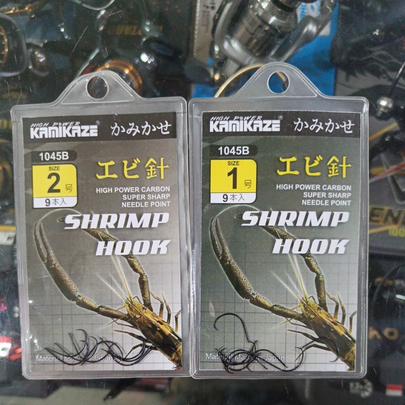 Mata Pancing Udang Kamikaze Shrimp Hook