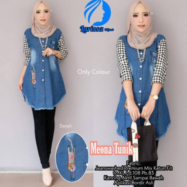 Atasan muslim tunik levis