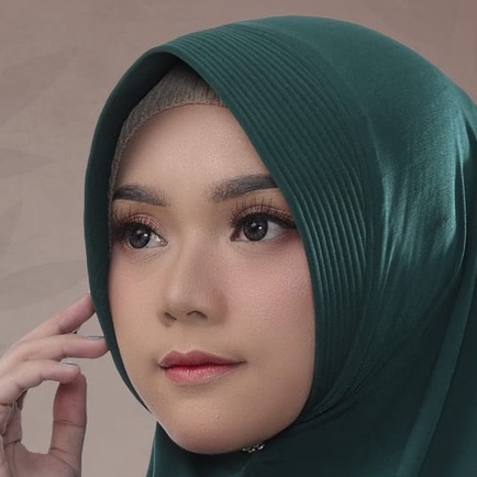 Jilbab Instan Bergo Tamara 12 Ori Liana Hijab-EMERALD