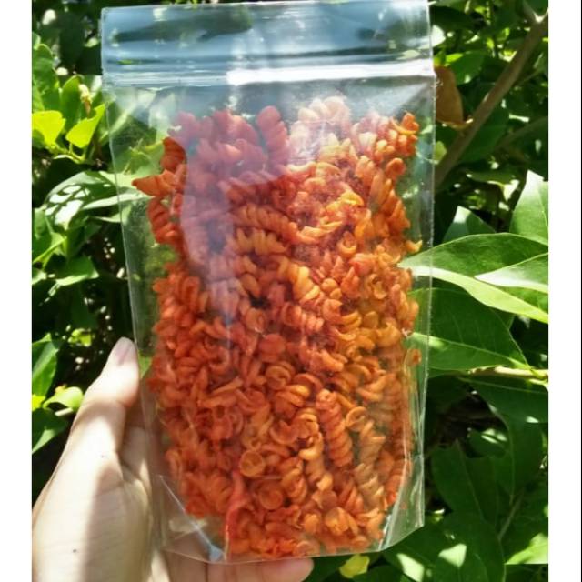 

SNAC MAKARONI SPIRAL PEDAS 150 GRAM BAYAR DI TEMPAT