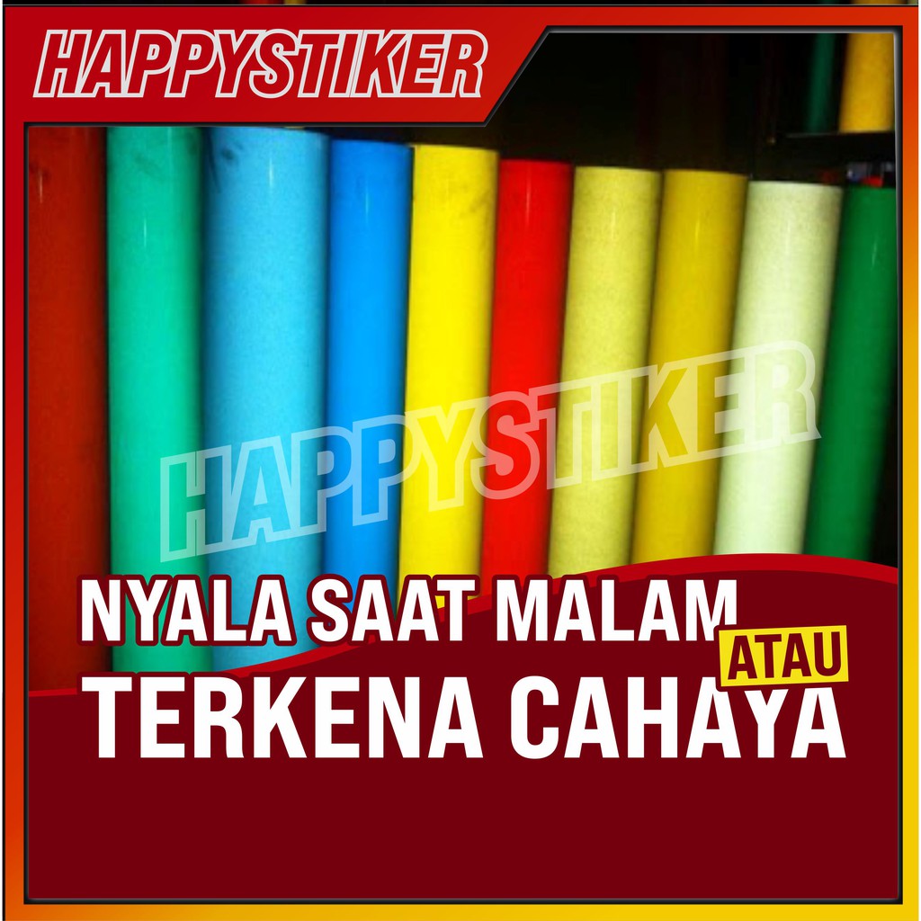 Sticker Skotlet Reflektif / Sticker Skotlet Nyala