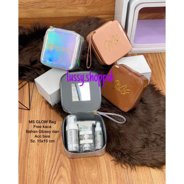 BOX MS GLOW /MAKE UP BOX MS GLOW/KOTAK KOSMETIK
