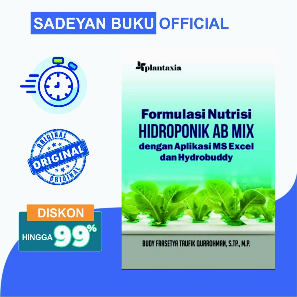 Jual Formulasi Nutrisi Hidroponik AB Mix Dengan Aplikasi MS Exceldan ...