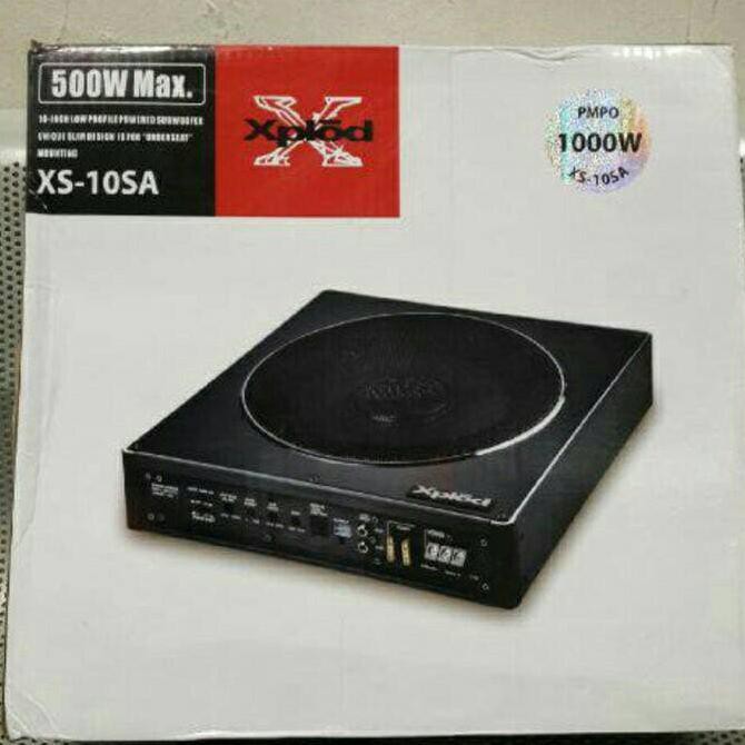 sab wofer aktif/basstube kolong merek sony.10"