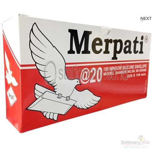 

Amplop Putih Jendela Merpati No 90