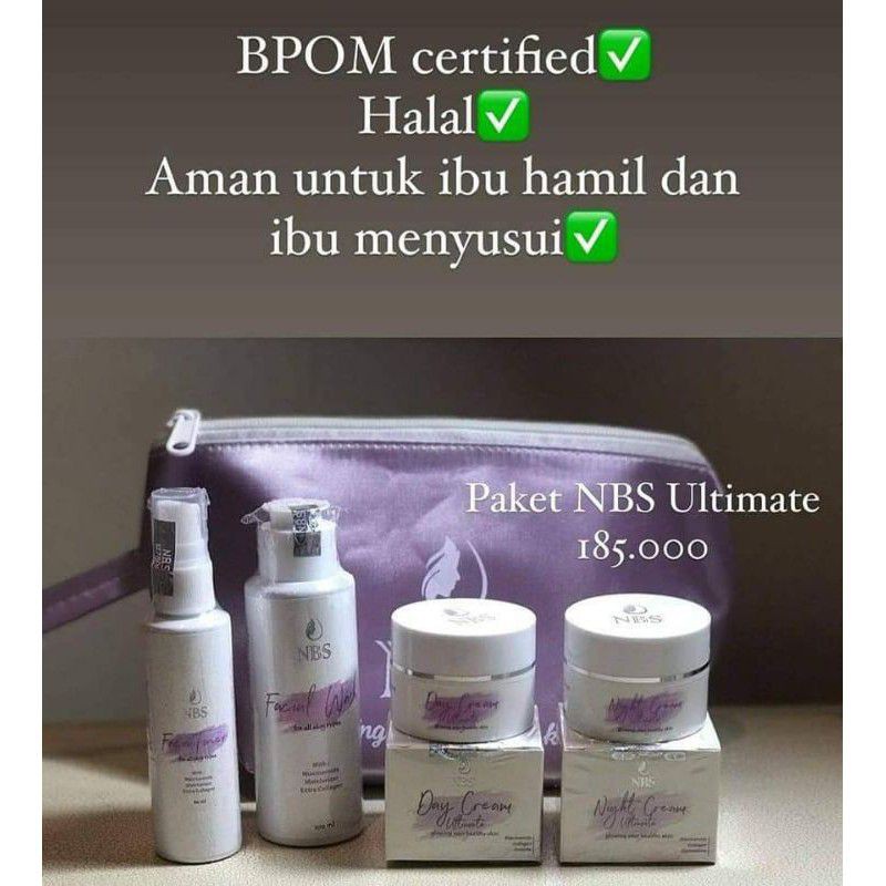 Jual NBS ULTIMATE SKINCARE BPOM BUKTIKAN WAJAH GLOWING DALAM 2 MINGGU ...