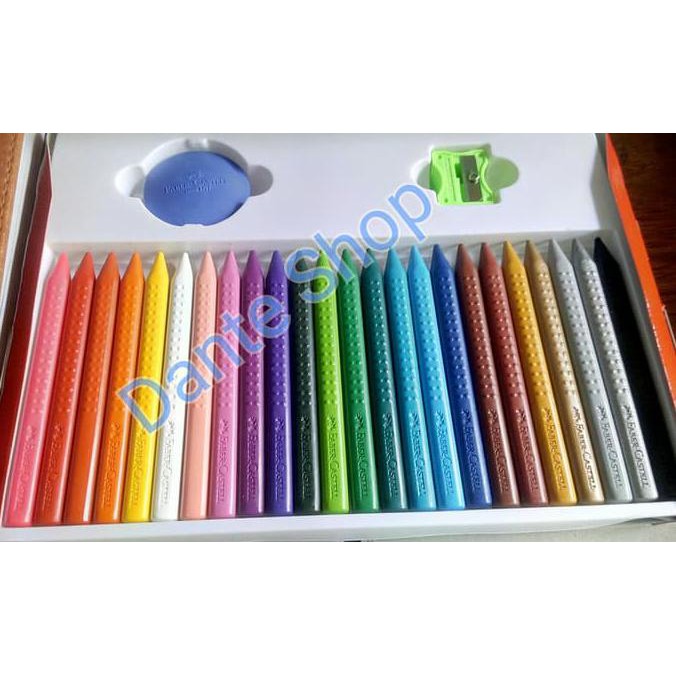 

BEST SELLER Erasable Crayon 24 Warna Faber Castell ( Crayon Bisa Dihapus )