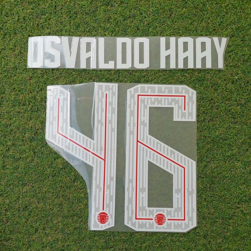 NAMESET PERSIJA HOME 2020-2022 OSVALDO HAAY #46