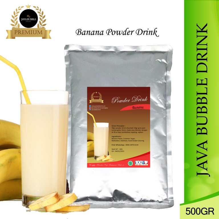 

Bubuk Minuman Pisang 500Gr