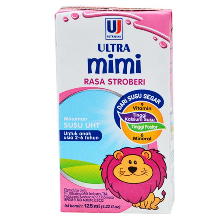 

Ultra Mimi Stroberi 125 ml