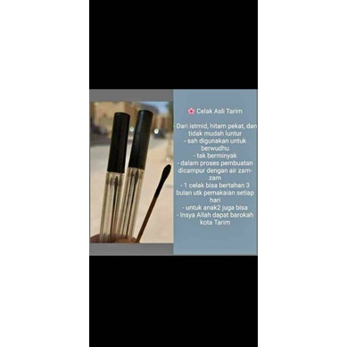 Celak tarim celak hitak celak ismid celak sunnah celak laki - laki celak wanita original asli