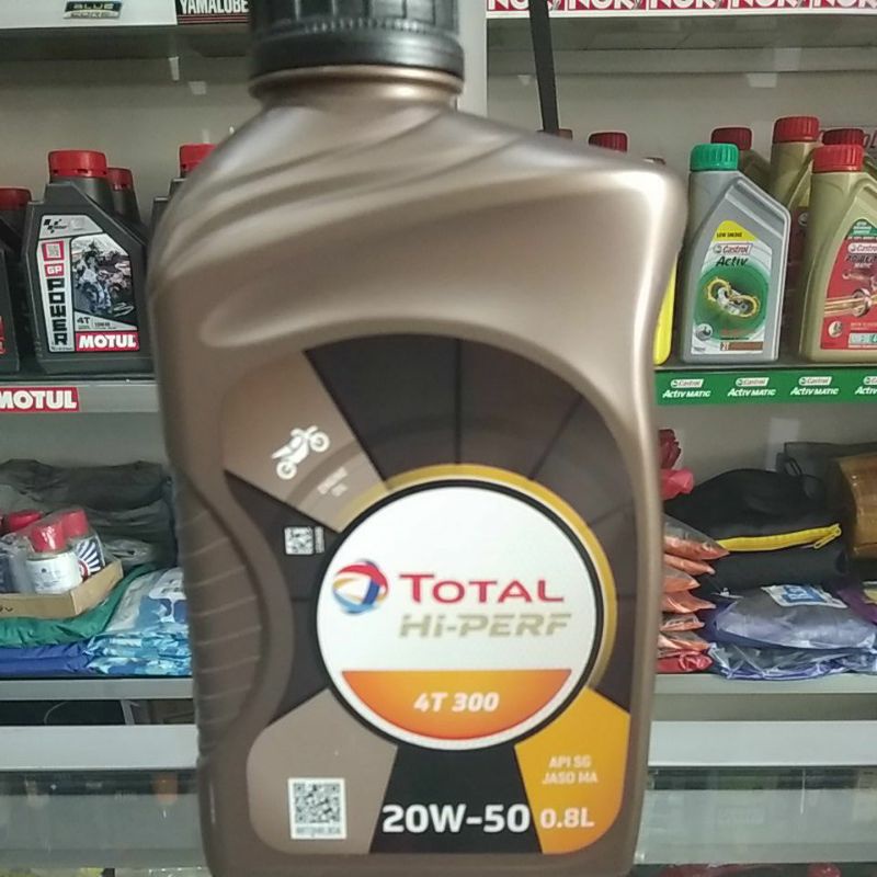 Oli Motor Total Hi-Perf 4T 300 20W-50