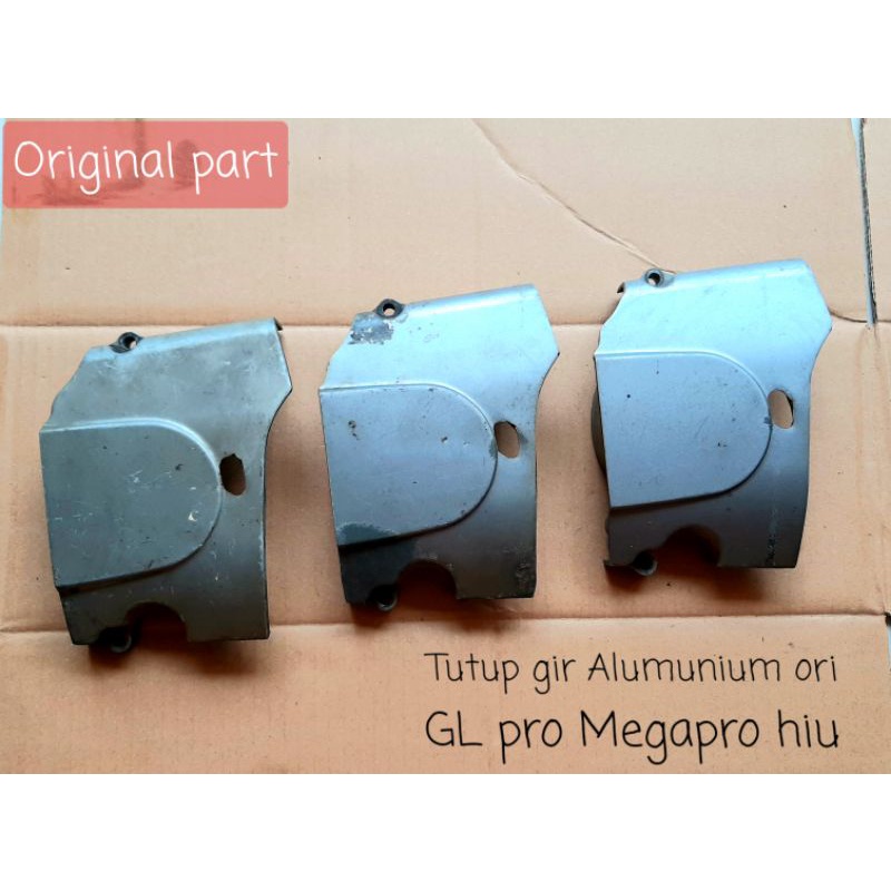 tutup gir tutup ger gl pro megapro hiu original alumunium