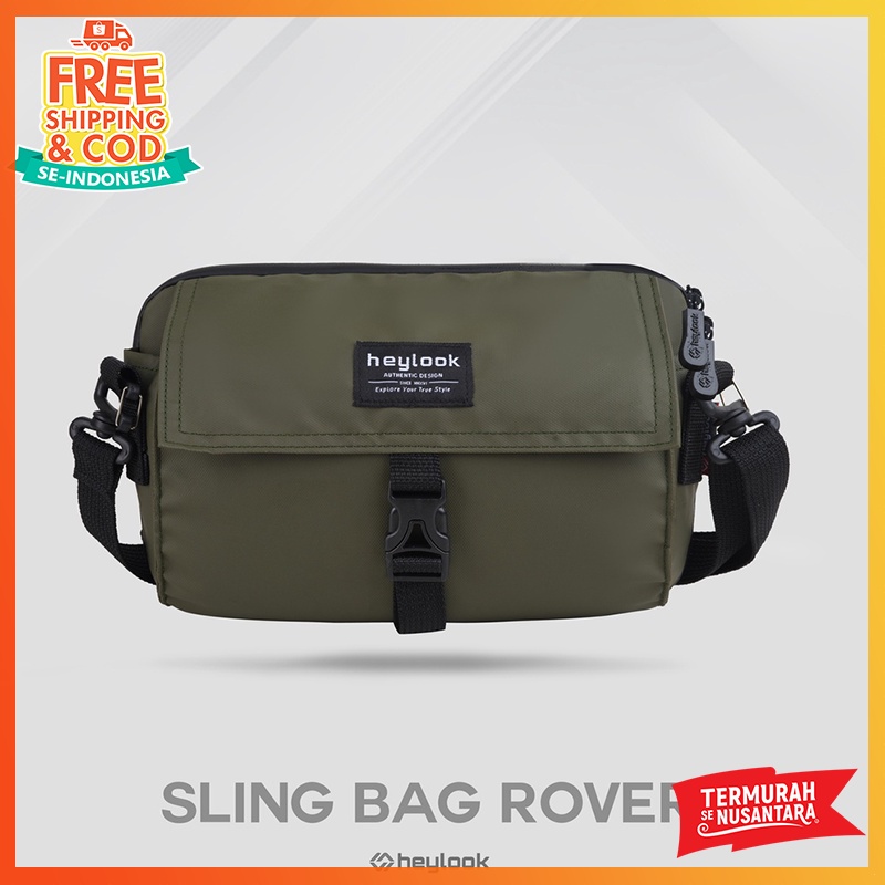 Handbag Pria Clutch Pria Anti Air Sling Pouch Tahan Air Rover 2 in 1 Bisa Selempang Tas Tangan Waterproof Pria Wanita