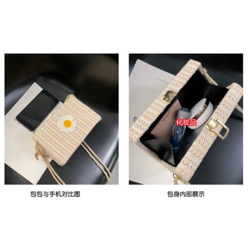 TAS BUNGA OY488 - TAS IMPORT - TAS - TAS SLEMPANG - TAS MURAH - TAS WANITA