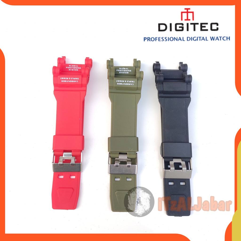 Tali jam tangan Digitec DG 2120T Rubber strap Tali jam Digitec 2120