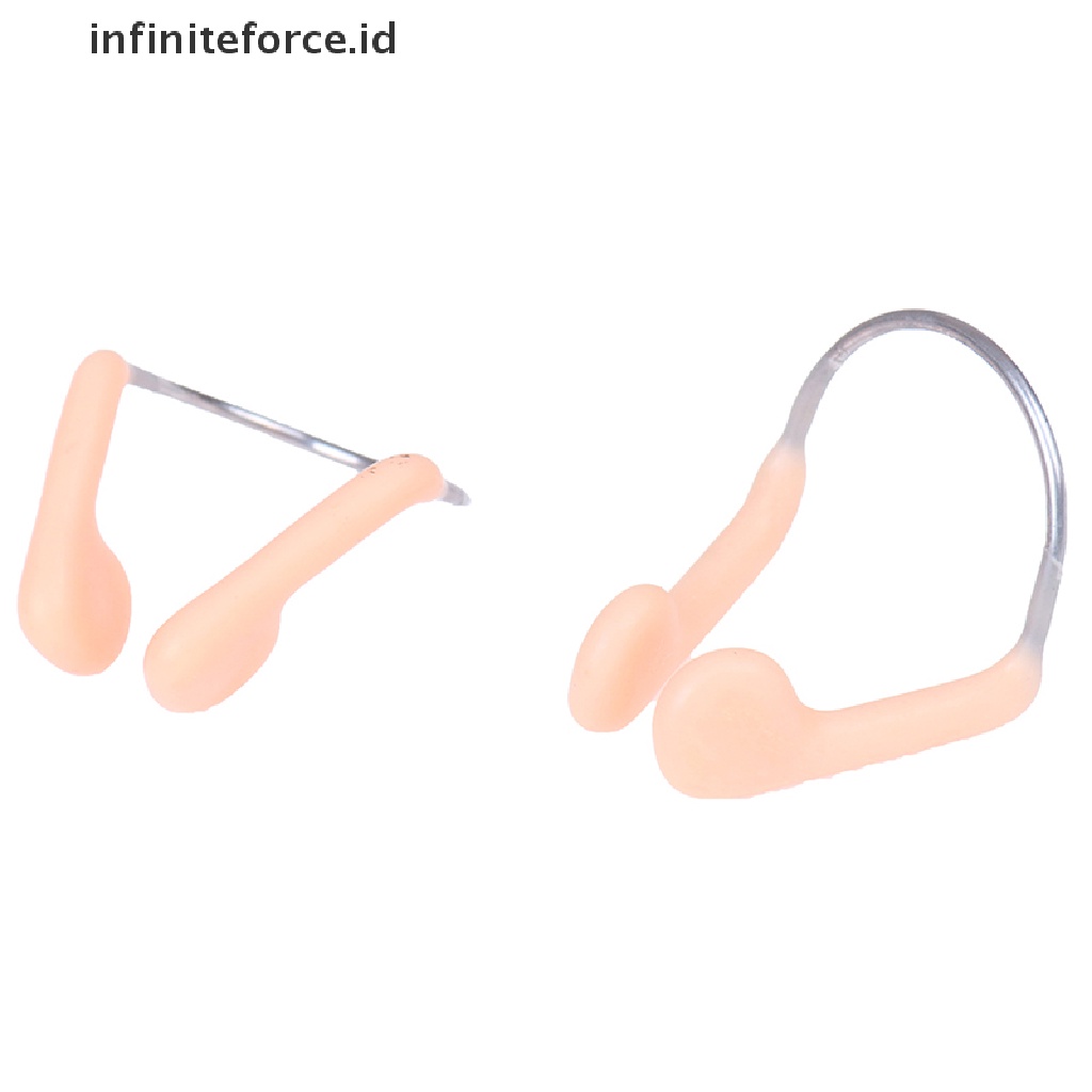 (Infiniteforce.Id) Klip Hidung Bahan Silikon Anti Slip Untuk Diving / Renang