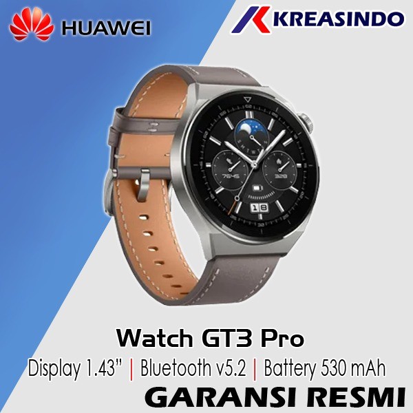 HUAWEI Watch GT3 Pro SmartWatch Original Garansi Resmi