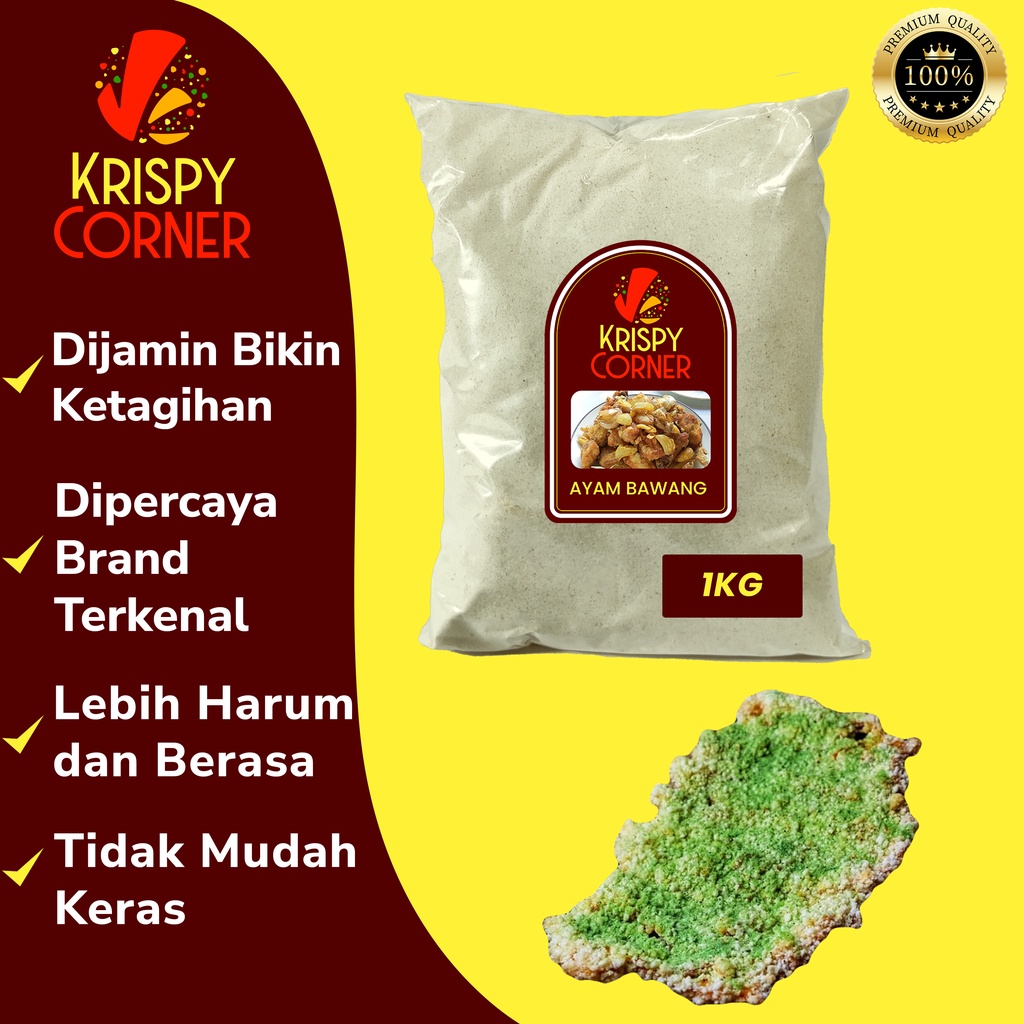 

Bumbu Tabur Ayam Bawang Penyedap Aneka Snack Ayam Jamur Instan Rasa Ayam Bawang 1Kg Bumbu Tabur Kiloan