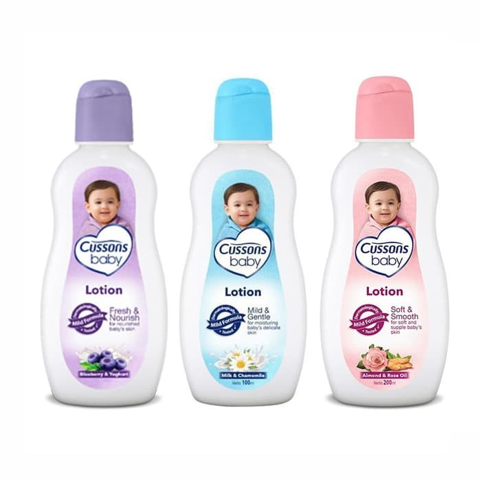 Cussons Baby Lotion (Tersedia varian aroma dan ukuran)