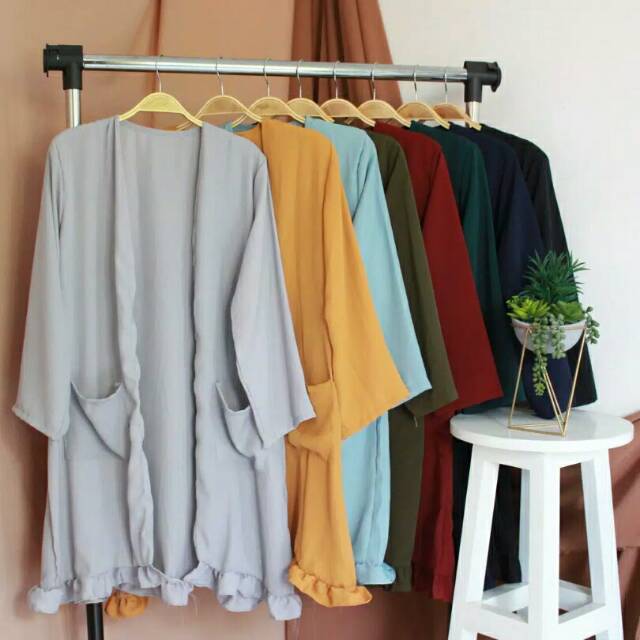 [Bayar Di Tempat] OUTER LARISA || Outer rempell bawah