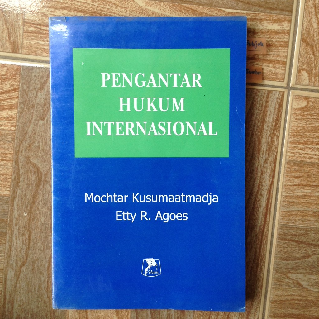 Jual Pengantar Hukum Internasional Buku Hukum Bekasi Palasari