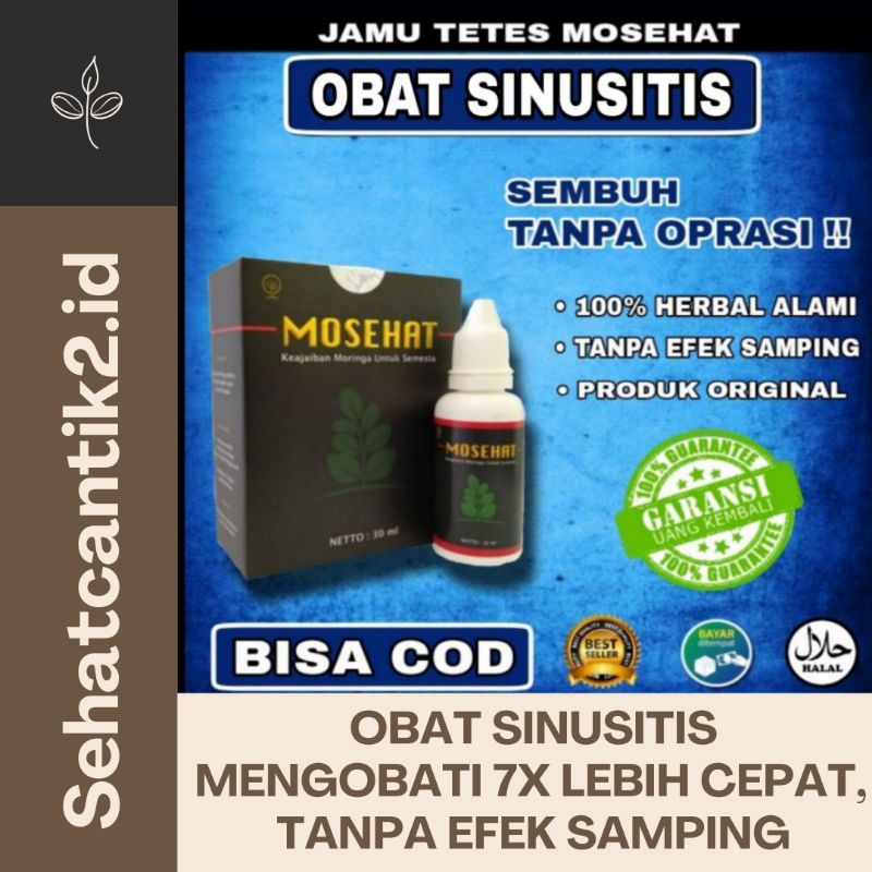 Mosehat Obat Sinusitis Paling Ampuh Original