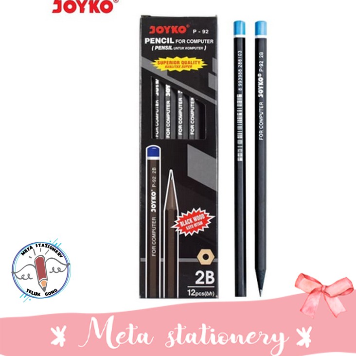 

Pencil / Pensil Joyko P-92 / 2B / 1 BOX 12 PCS