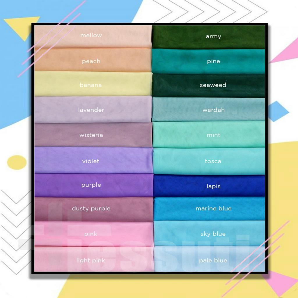 KAIN TILE HALUS LEMBUT POLOS / KAIN TULE / KAIN TULLE / KAIN TILLE / SOFT TILE / SOFT TULLE