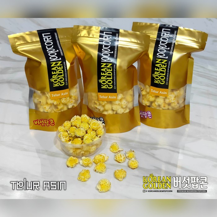 

Korean Golden Salted Egg Mushroom Popcorn Premium COD