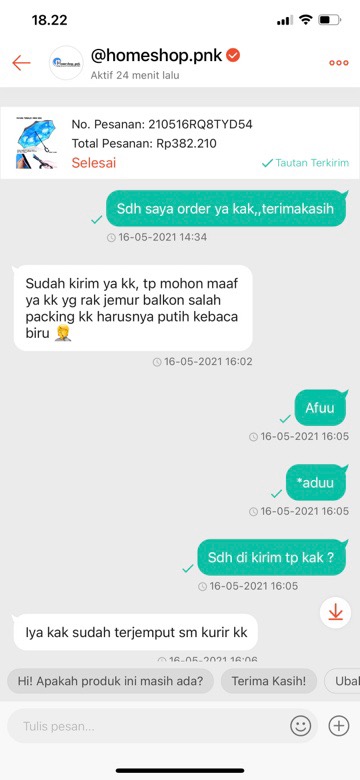 Rak Jemur Balkon - Jemuran Sepatu, Handuk Dll