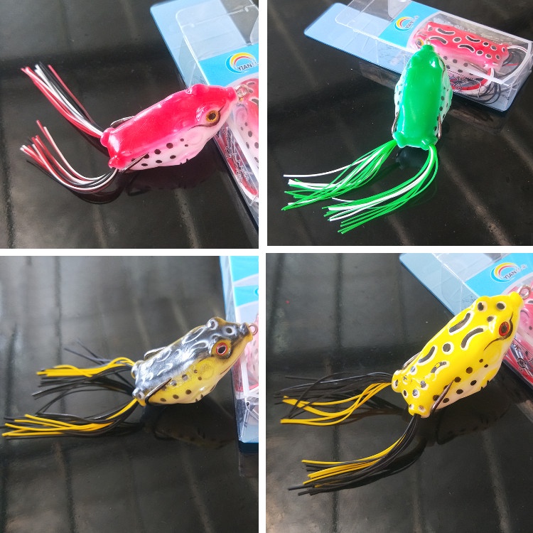 Umpan Pancing Katak Kecil Frog Lure Soft Tube Bait 12g - FE030C