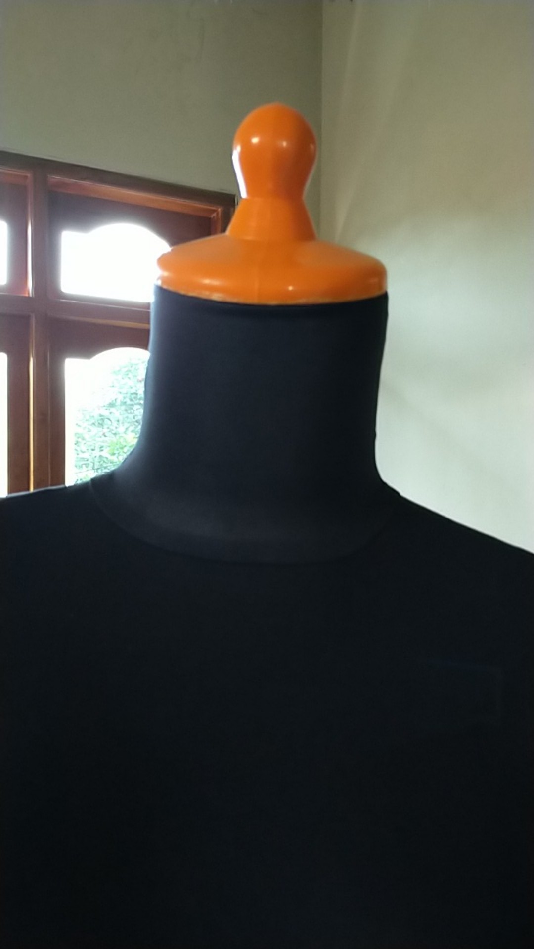 Manekin Bodi Cewek Dm Kain Dewasa + Shock + Kaki Besi Gosend/gojek Only. Hitam