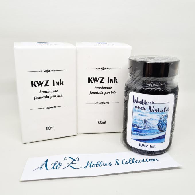 

Menakjubkan Kwz Ink 60Ml Bottle Fountain Pen Refill Sheen Machine Not Parker Lamy - Azure #3 Promo