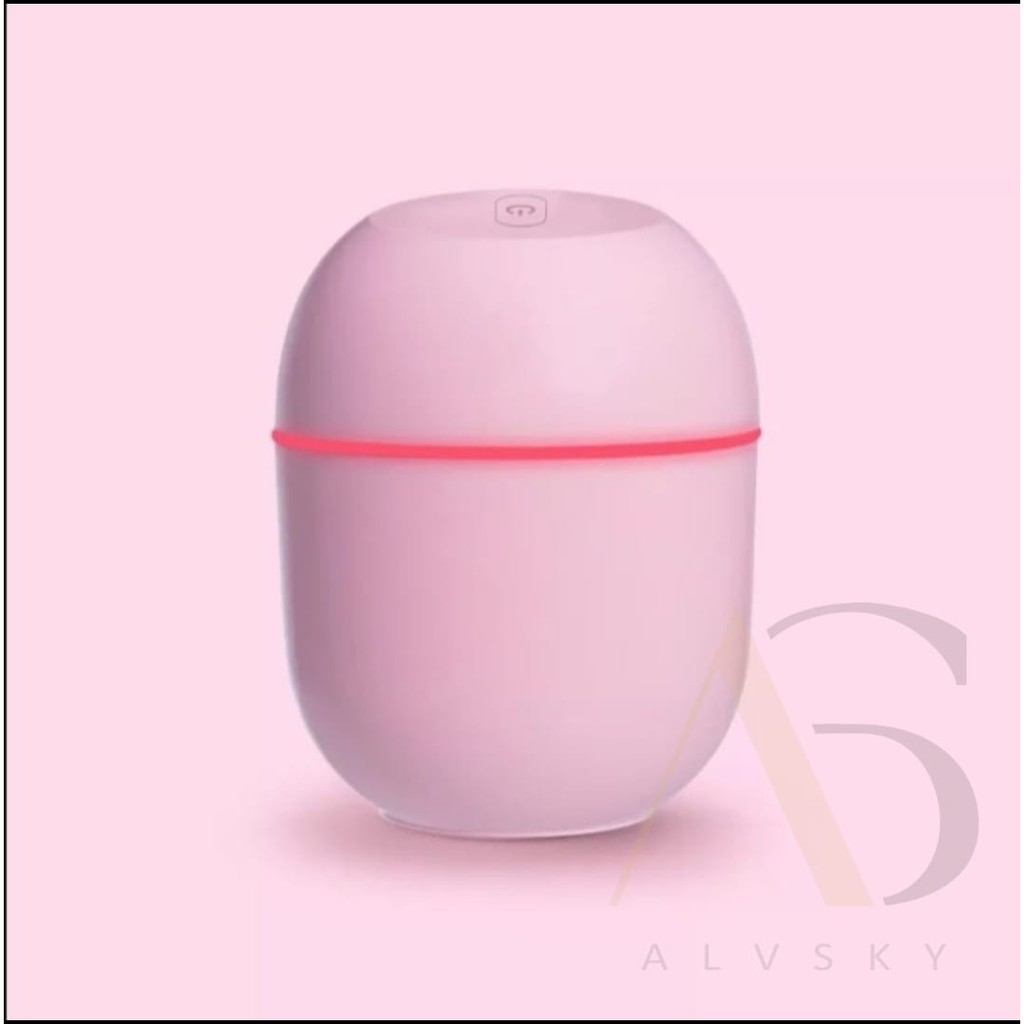 AIR AROMA MINI HUMIDIFIER / AROMATHERAPY PURIFIER DIFFUSER PORTABLE PELEMBAB UDARA WITH LED LIGHT WARNA / DIFFUSER