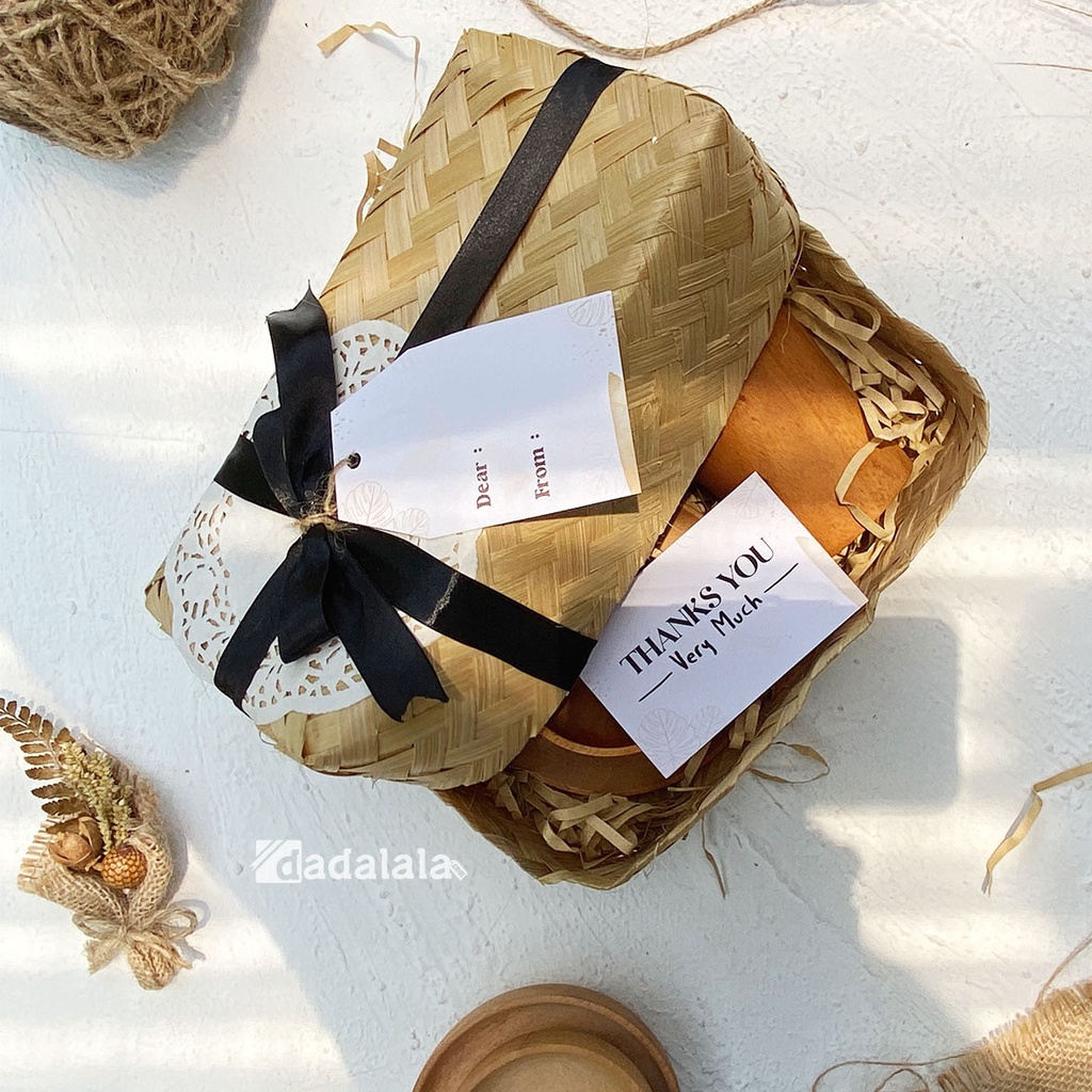 DADALALA Hampers &quot;SHINTA&quot; Kado Pernikahan / Gift Box / Parcel / Hadiah/ Souvenir Dari Kayu